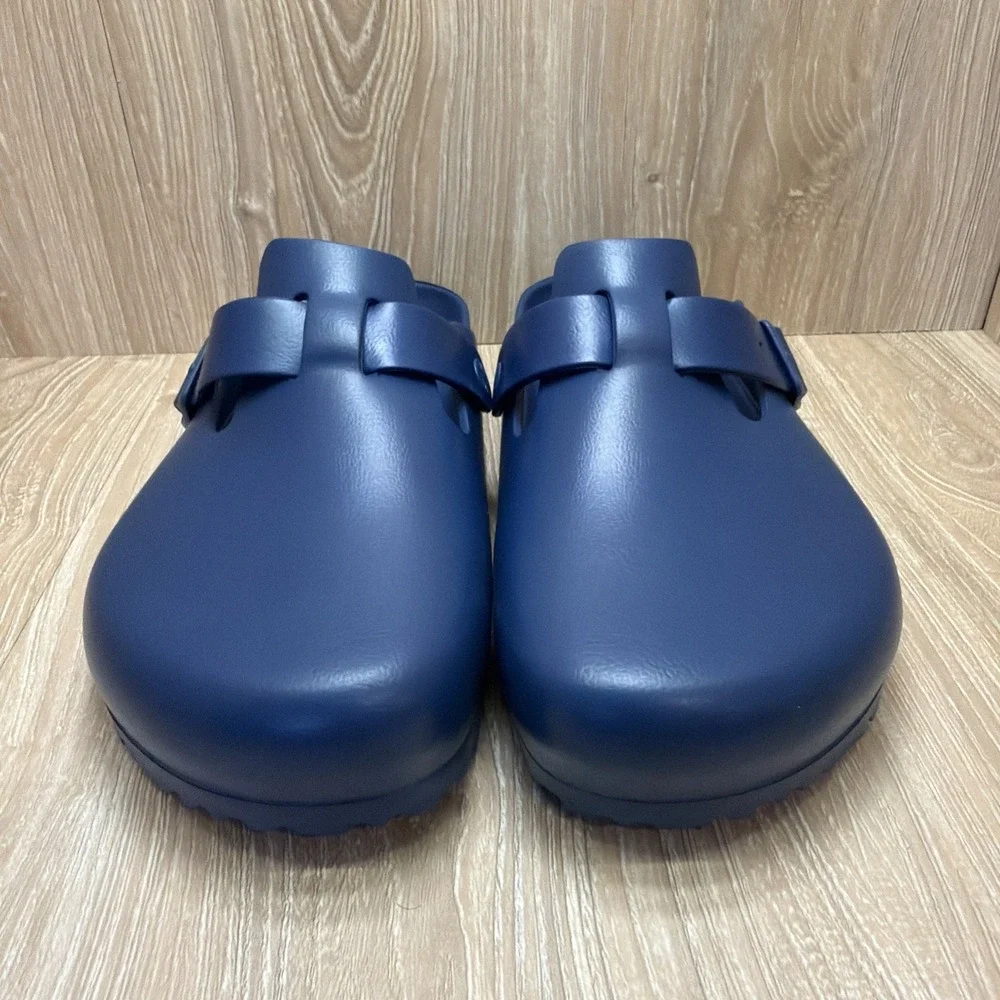 Birkenstock Navy Blue Size 10 Boston Eva Clog New